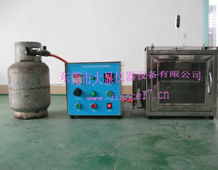 DX8337 Penguji pembakaran bahan interior mobil