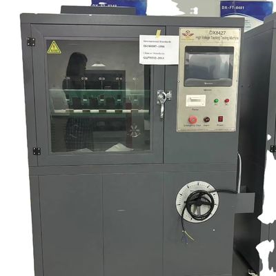 Jarak Elektroda 50.0mm Presisi ± 0.1 pada Mesin Uji Bahan Isolasi DX8427