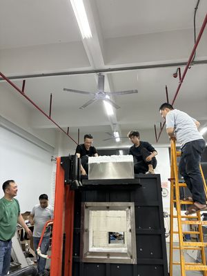 Lapisan tahan api Struktur baja Lapisan tahan api Uji tungku ISO834-1 Uji internal