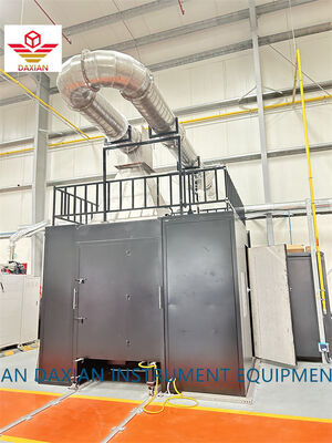 Perangkat Uji SBI EN 13823 Mesin Uji Kebakaran Laboratorium Item Tunggal