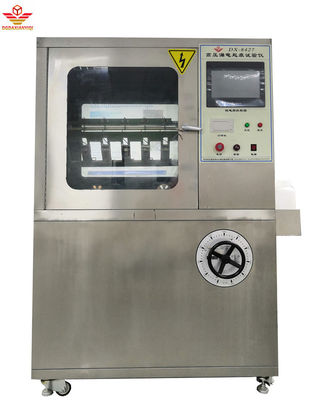 Bahan Isolasi Peralatan Pengujian Plastik AC 220V 50HZ Pelacakan Erosi Tester